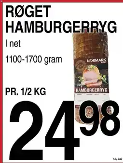 ABC Lavpris Røget hamburgerryg tilbud