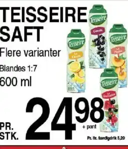 ABC Lavpris Teisseire saft tilbud