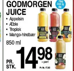 ABC Lavpris Godmorgen juice tilbud