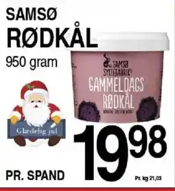 ABC Lavpris Samsø rødkål tilbud