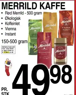 ABC Lavpris Merrild kaffe tilbud