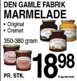 ABC Lavpris Den gamle fabrik marmelade tilbud