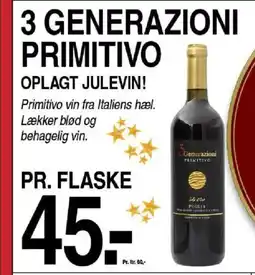 ABC Lavpris 3 generazioni l primitivo tilbud