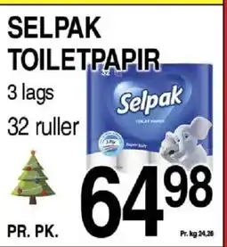ABC Lavpris Selpak toiletpapir tilbud