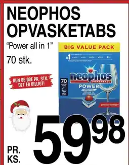 ABC Lavpris Neophos opvasketabs tilbud