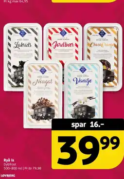 Løvbjerg Ryå is tilbud