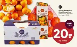 SPAR Gestus Appelsiner eller Klementiner tilbud