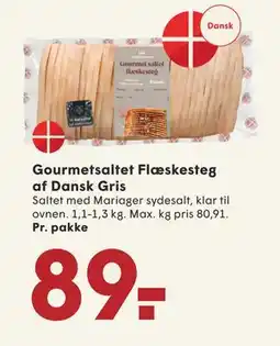 SPAR Gourmetsaltet Flæskesteg af Dansk Gris tilbud