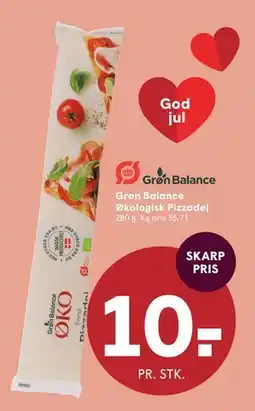 SPAR Grøn Balance Økologisk Pizzadej tilbud