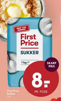 SPAR First Price Sukker tilbud