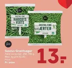 SPAR Gestus Grøntsager tilbud