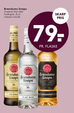 SPAR Brøndums Snaps tilbud