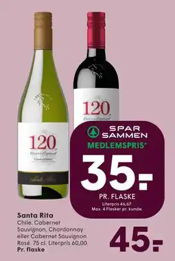 SPAR Santa Rita tilbud
