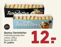 SPAR Gestus Tarteletter tilbud