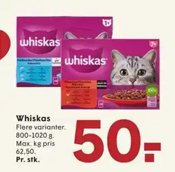 SPAR Whiskas tilbud
