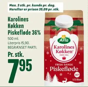 Karolines Køkken Piskefløde 36%
