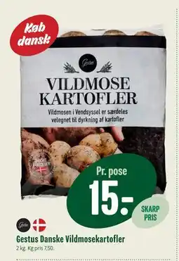 Min Købmand Gestus Danske Vildmosekartofler tilbud