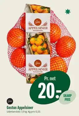 Min Købmand Gestus Appelsiner tilbud