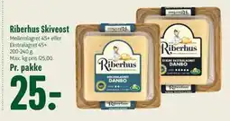 Min Købmand Riberhus Skiveost tilbud