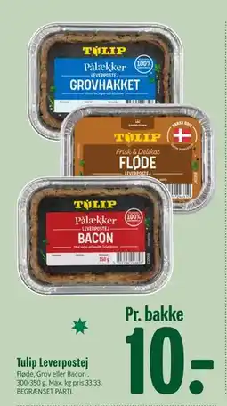 Min Købmand Tulip Leverpostej tilbud