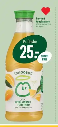 Min Købmand Innocent Appelsinjuice tilbud