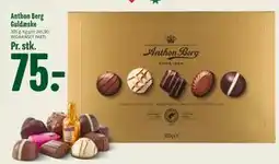 Min Købmand Anthon Berg Guldæske tilbud