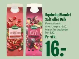 Min Købmand Rynkeby Blandet Saft eller Drik tilbud