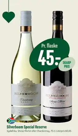 Min Købmand Silverboom Special Reserve tilbud