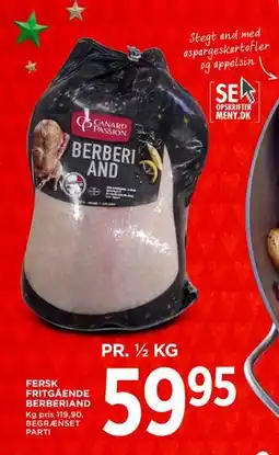 MENY FERSK FRITGÅENDE BERBERIAND tilbud