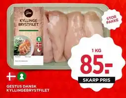MENY GESTUS DANSK KYLLINGEBRYSTFILET tilbud