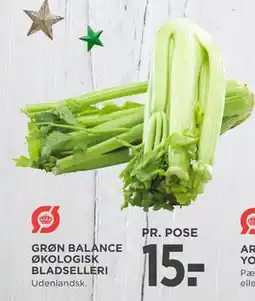 MENY GRØN BALANCE ØKOLOGISK BLADSELLERI tilbud