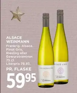 MENY ALSACE WEINMANN tilbud