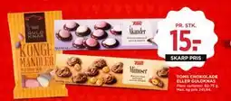 MENY TOMS CHOKOLADE ELLER GULDKNAS tilbud