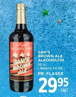 MENY SAM’S BROWN ALE ALKOHOLFRI tilbud