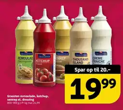 Løvbjerg Graasten remoulade, ketchup, sennep el. dressing tilbud