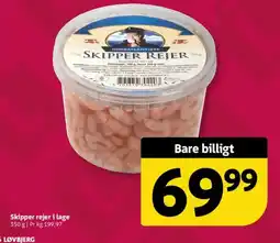 Løvbjerg Skipper rejer i lage tilbud