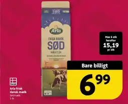 Løvbjerg Arla frisk dansk mælk tilbud
