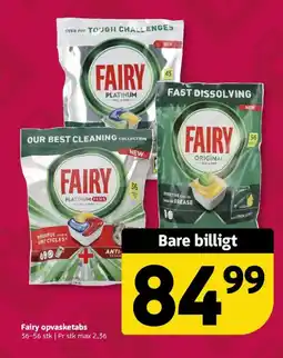 Løvbjerg Fairy opvasketabs tilbud