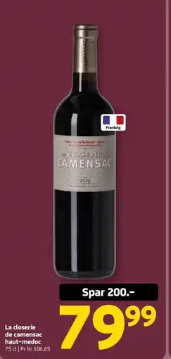 Løvbjerg La closerie de camensac haut-medoc tilbud