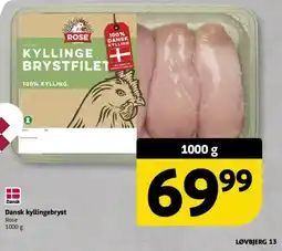 Løvbjerg Rose Dansk kyllingebryst tilbud