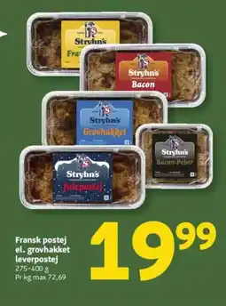 Løvbjerg Fransk postej el. grovhakket leverpostej tilbud