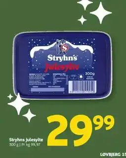 Løvbjerg Stryhn's Julesylte tilbud