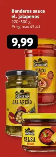 Løvbjerg Banderos sauce el. jalapenos tilbud