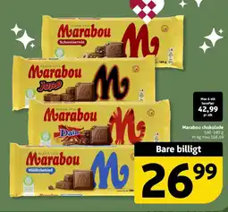 Løvbjerg Marabou chokolade tilbud