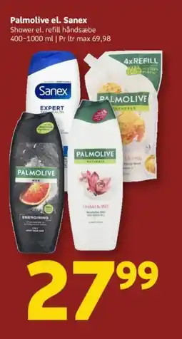 Løvbjerg Palmolive el. Sanex tilbud
