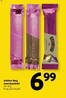 Løvbjerg Anthon Berg marcipanbrød tilbud
