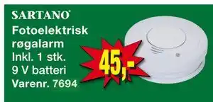 Harald Nyborg Fotoelektrisk røgalarm tilbud