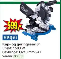 Harald Nyborg Kap- og geringssav 8” tilbud