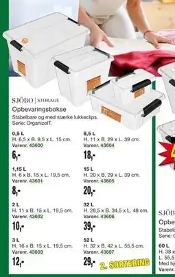 Harald Nyborg Opbevaringsbokse tilbud