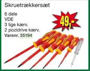 Harald Nyborg Skruetrækkersæt tilbud